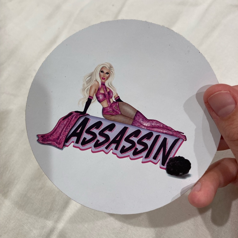 Brooke Lynn Heights Lip Sync Assassin Sticker